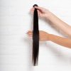 Hair Extensions U-Tip Ίσια 50 εκατοστά Καστανό Πολύ Σκούρο
