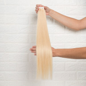 Tape Hair Extensions Ίσια Remy 9A – 53εκ. – Ξανθό