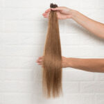 U-Tip Hair Extensions Ίσια Remy 8A – 53εκ. (20″) – Καστανό Φυσικό Πολύ Ανοιχτό (No. 08)