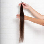 U-Tip Hair Extensions Ίσια Remy 8A – 60εκ. (22″) – Καστανό Σκούρο