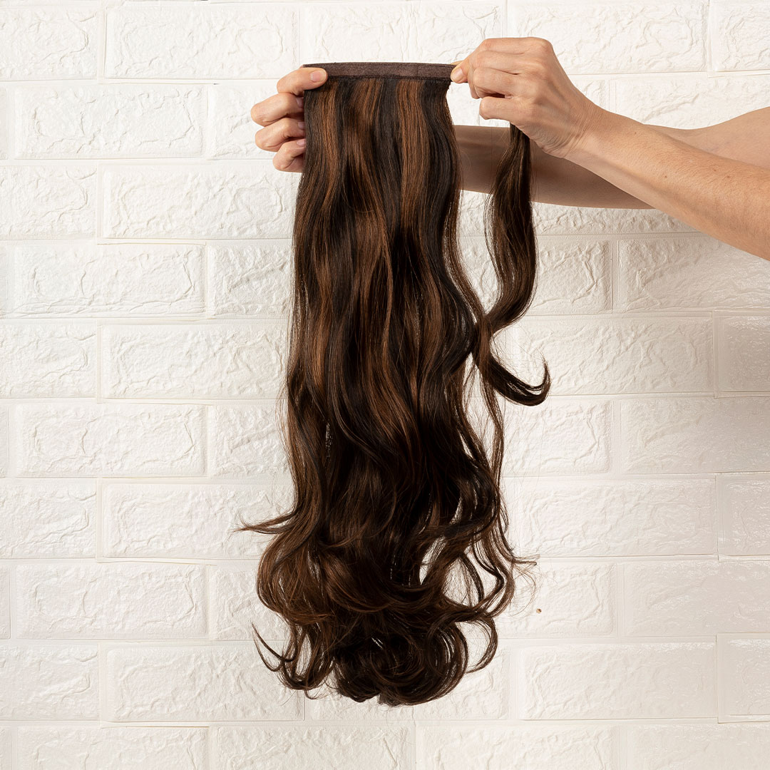 ponytail-synthetiko-spasto-60ek-dixromo-kastano-xalkino-PNKSW22430-1