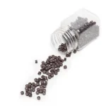 Microrings Χωρίς Σιλικόνη - 100 τμχ - Καφέ Σκούρο