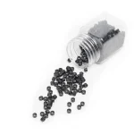 Microrings Χωρίς Σιλικόνη - 100 τμχ - Μαύρο